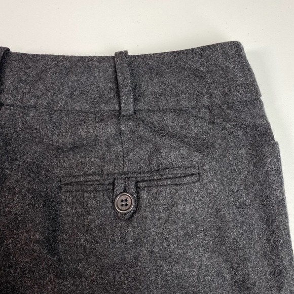CLUB MONACO Wool Blend Dress Pants Sz 0 Gray - Picture 5 of 5